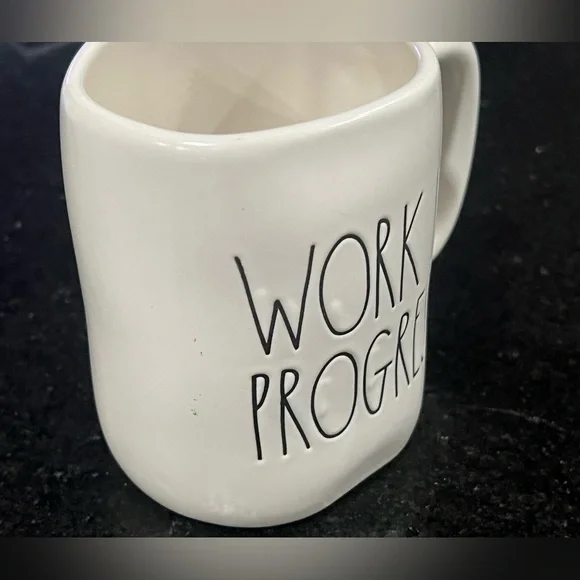 Rae Dunn's Work in Progress mug - Picture 6 of 6